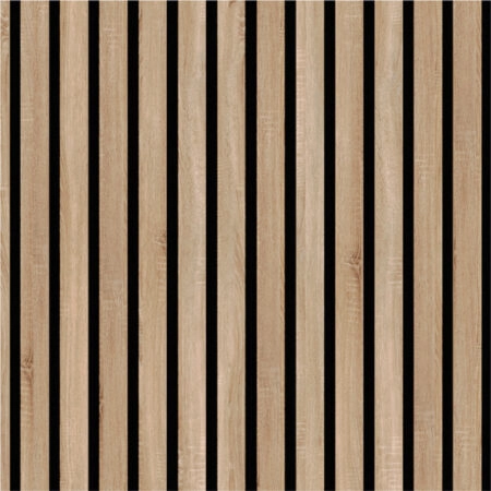Διακοσμητικό Panel τοίχου με 3D πηχάκια ACOUSTIC 1050 SONOMA OAK Πλάτος 60cm - υψος 278cm - Πάχος 9mm - Πανελ τοίχου με 3D πηχάκια Sticky 8