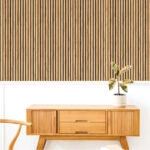 Διακοσμητικό Panel τοίχου με 3D πηχάκια ACOUSTIC 8090 PECAN Πλάτος 60cm - υψος 278cm - Πάχος 9mm