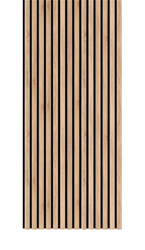 Διακοσμητικό Panel τοίχου με 3D πηχάκια ACOUSTIC 4055 SONOMA OAK Πλάτος 60cm  - υψος 278cm - Πάχος 20mm