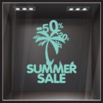 Αυτοκoλλητο Eκπτωσεων PALM SALES