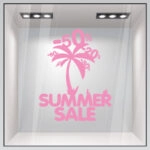 Αυτοκoλλητο Eκπτωσεων PALM SALES