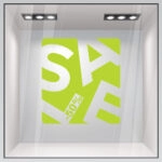 Αυτοκολλητο Εκπτωσεων SALE BOX