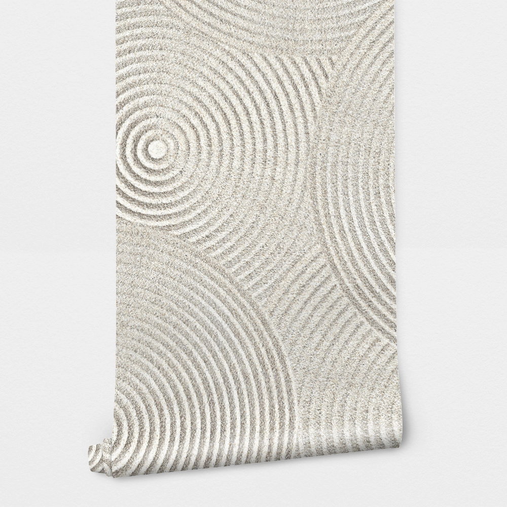 Αυτοκόλλητη Ταπετσαρία τοίχου SAND ZEN PATTERN
