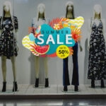 Αυτοκoλλητο Εκπτωσεων SUMMER SALE BREEZE
