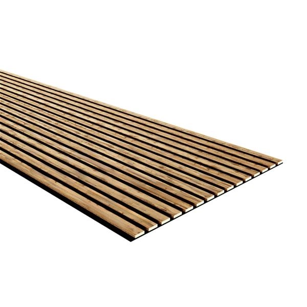 Διακοσμητικό Panel τοίχου με 3D πηχάκια ACOUSTIC 8090 PECAN Πλάτος 60cm - υψος 278cm - Πάχος 9mm