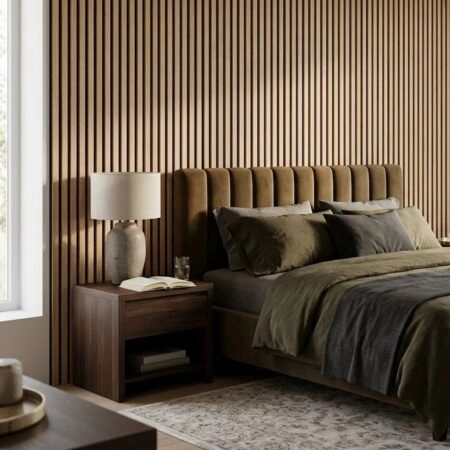 Διακοσμητικό Panel τοίχου με 3D πηχάκια ACOUSTIC 1050 SONOMA OAK Πλάτος 60cm - υψος 278cm - Πάχος 9mm - Πανελ τοίχου με 3D πηχάκια Sticky 7
