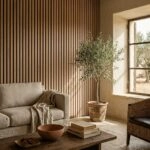 Διακοσμητικό Panel τοίχου με 3D πηχάκια ACOUSTIC 1050 SONOMA OAK Πλάτος 60cm - υψος 278cm - Πάχος 9mm