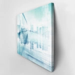 OUTLET Canvas Wall Art CITY REFLECTION 100cm x 65cm