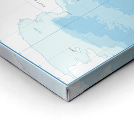 Πινακας σε καμβά POLITICAL WORLD MAP - Χαρτες Sticky 2
