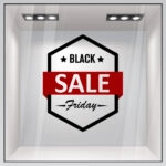 Αυτοκολλητο Εκπτωσεων BLACK FRIDAY SALE