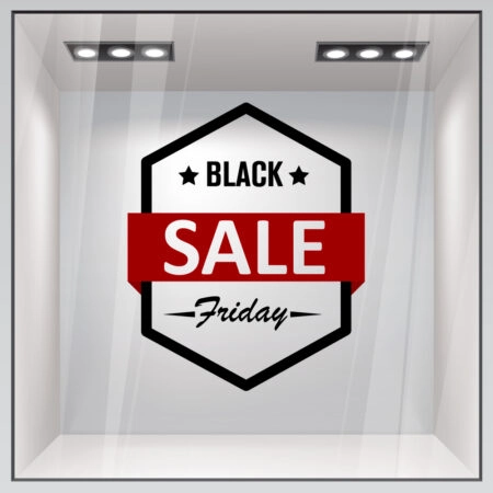 Αυτοκολλητο Εκπτωσεων BLACK FRIDAY SALE - Black Friday