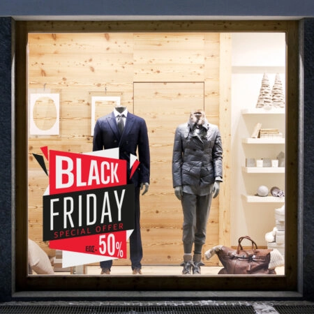 Αυτοκολλητο Εκπτωσεων BLACK FRIDAY 1 - Black Friday Sticky 1