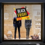 Αυτοκολλητο Εκπτωσεων BLACK FRIDAY 2