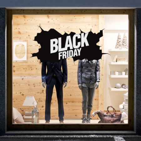 Αυτοκολλητο Εκπτωσεων BLACK FRIDAY BREAK - Black Friday Sticky 1