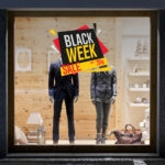 Αυτοκολλητο Εκπτωσεων BLACK FRIDAY WEEK 2