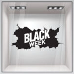 Αυτοκολλητο Εκπτωσεων BLACK WEEK BREAK