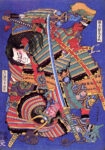 Πινακας σε καμβά HOKUSAI - THE KENGORO WARRIOR