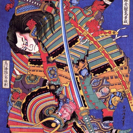 Πινακας σε καμβά HOKUSAI - THE KENGORO WARRIOR - Hokusai Katsushika Sticky 5
