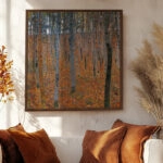 Πίνακας σε καμβά KLIMT - BEECH FOREST