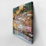 Πίνακας σε καμβά KLIMT - MALCESINE LAKE GARDA