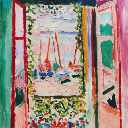 Πινακας σε καμβά MATISSE - OPEN WINDOW, COLLIOURE - Henri Matisse Sticky 11