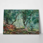 Πινακας σε καμβά MONET - OLIVE TREE IN MORENO GARDEN