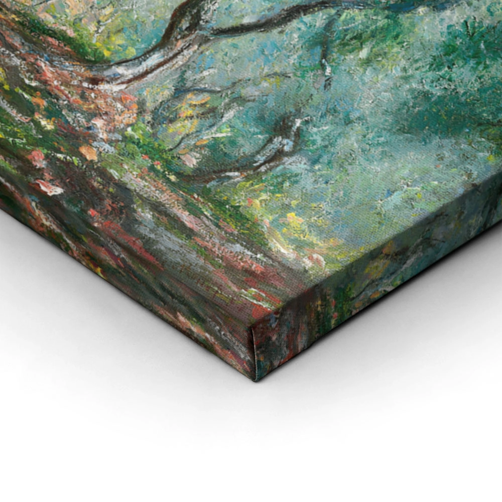 Πινακας σε καμβά MONET - OLIVE TREE IN MORENO GARDEN