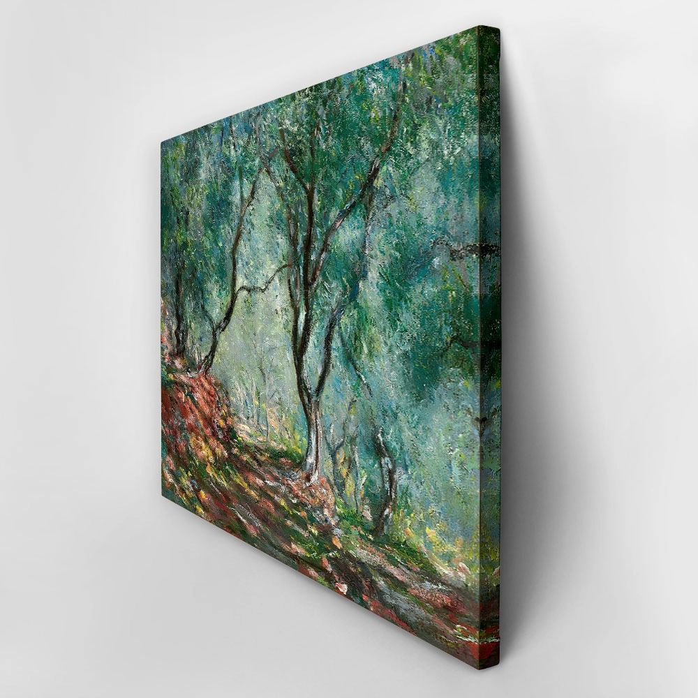 Πινακας σε καμβά MONET - OLIVE TREE IN MORENO GARDEN