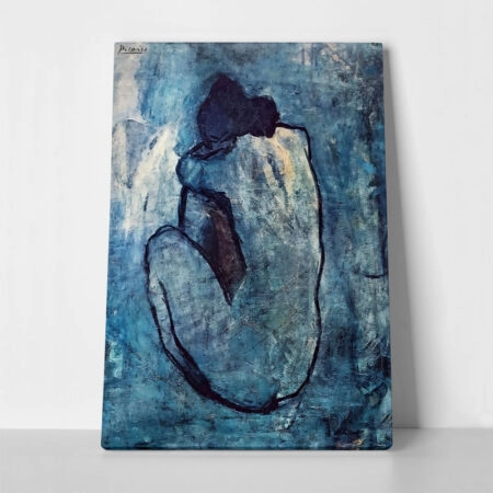 Πινακας σε καμβά PICASSO - BLUE NUDE - Pablo Picasso Sticky 1