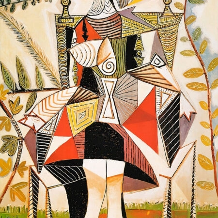 Πινακας σε καμβά PICASSO - FEMME AU JARDIN - Pablo Picasso Sticky 6