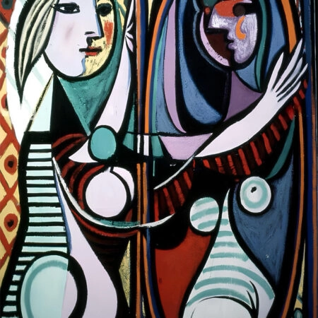 Πινακας σε καμβά PICASSO - GIRL BEFORE A MIRROR - Pablo Picasso Sticky 13
