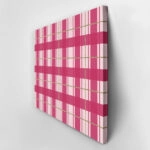 Πινακας σε καμβά PINK CHRISTMAS GIFT PAPER