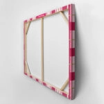 Πινακας σε καμβά PINK CHRISTMAS GIFT PAPER