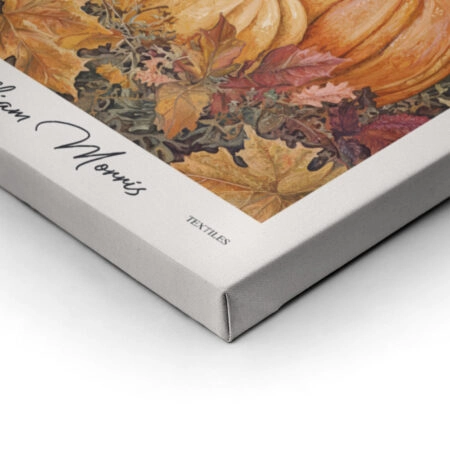 Πινακας σε καμβά WILLIAM MORRIS - PUMPKINS AUTUMN - William Morris Sticky 2