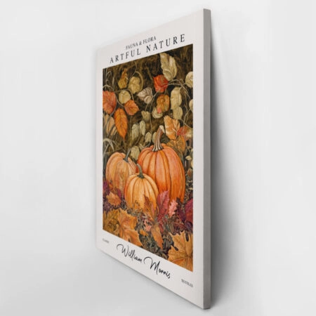 Πινακας σε καμβά WILLIAM MORRIS - PUMPKINS AUTUMN - William Morris Sticky 3
