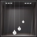 Χριστουγεννιάτικο αυτοκόλλητο XMAS BALLS 2