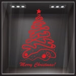 Χριστουγεννιάτικο αυτοκόλλητο XMAS TREE 2