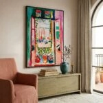 Πινακας σε καμβά MATISSE - OPEN WINDOW, COLLIOURE