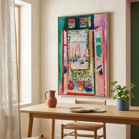 Πινακας σε καμβά MATISSE - OPEN WINDOW, COLLIOURE - Henri Matisse Sticky 5