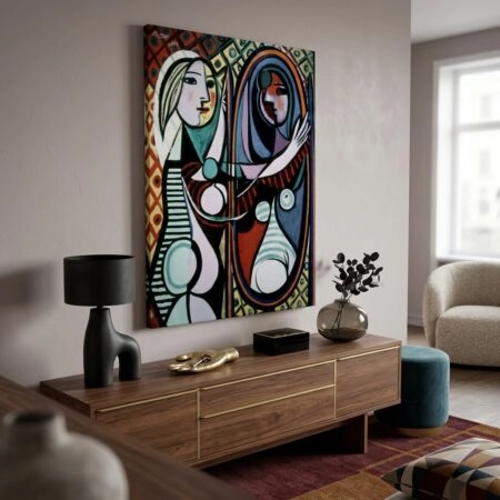 Πινακας σε καμβά PICASSO - GIRL BEFORE A MIRROR - Pablo Picasso Sticky 8