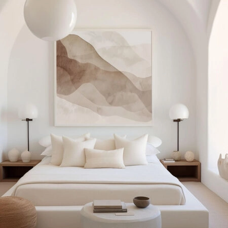 Πίνακας Τετράγωνος MINIMAL BOHO WATERCOLOR - Αφηρημενα και Abstract Sticky 1