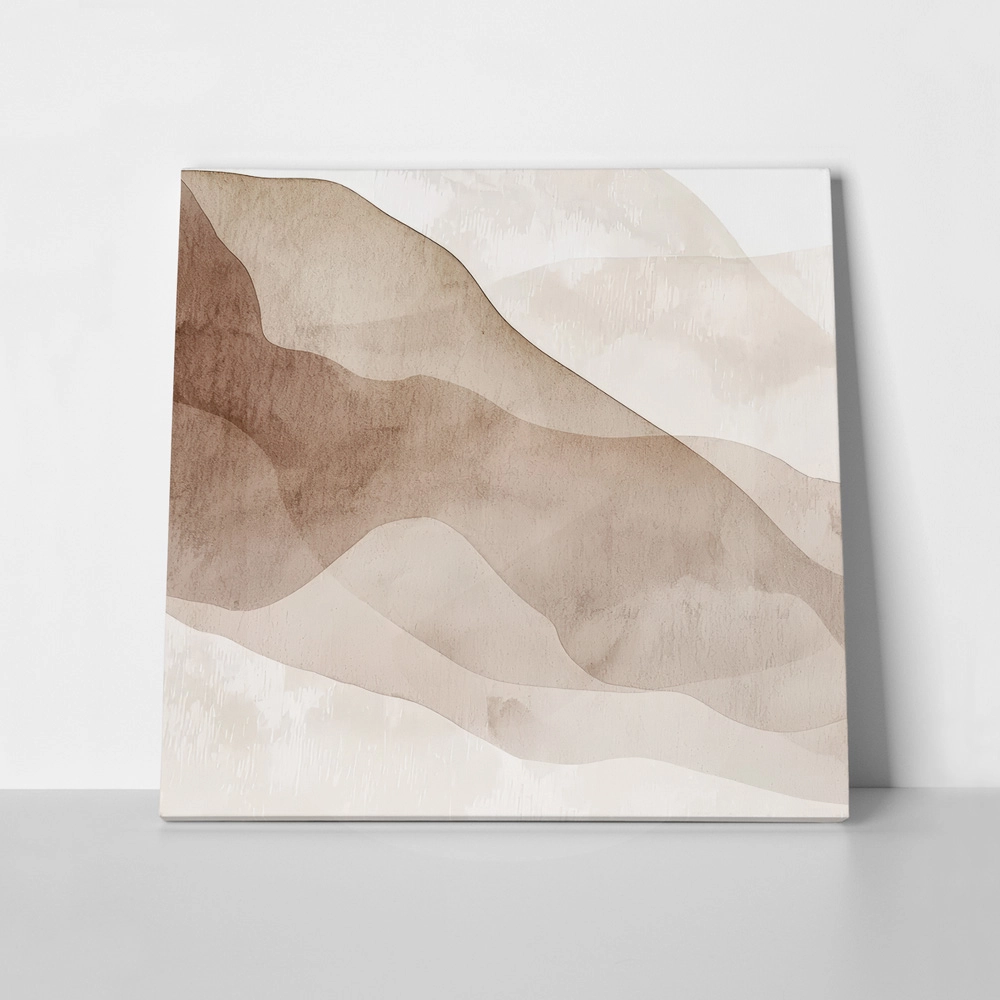 Πίνακας Τετράγωνος MINIMAL BOHO WATERCOLOR