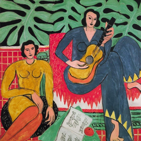 Πίνακας Τετράγωνος MATISSE - MUSIC 1939 - Henri Matisse Sticky 6