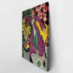 Πινακας σε καμβά MATISSE - WOMAN IN PURPLE COAT