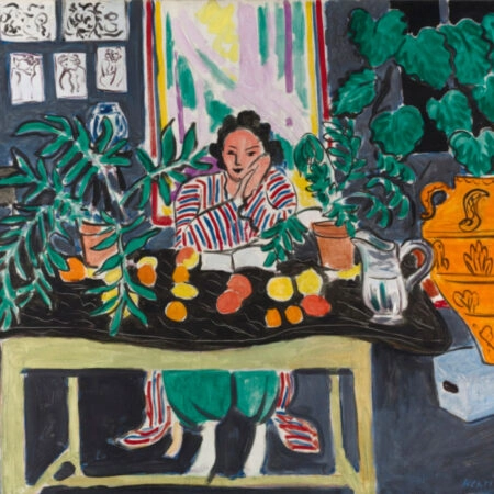 Πινακας σε καμβά MATISSE - INTERIOR WITH AN ETRUSCAN VASE - Henri Matisse Sticky 6