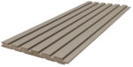 Διακοσμητικό MDF panel τοίχου με 3D πηχακια SAND GREY 506090 BEAT DL πλατος 11.9cm x υψος 2.75m
