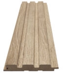 Διακοσμητικό MDF panel τοίχου με 3D πηχακια SONOMA OAK 501050 BEAT ST πλατος 11.9cm x υψος 2.75m