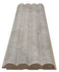 Διακοσμητικό MDF panel τοίχου με 3D πηχακια CHICAGO CONCRETE 804070 WAVE ST πλατος 11.9cm x υψος 2.75m
