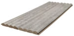 Διακοσμητικό MDF panel τοίχου με 3D πηχακια CHICAGO CONCRETE 804070 WAVE ST πλατος 11.9cm x υψος 2.75m