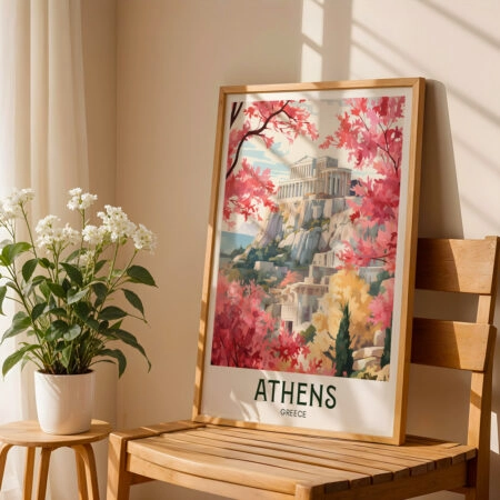 Πόστερ ATHENS FANTASY - Πολεις - Χαρτες